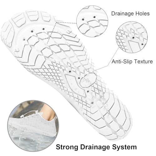 Image of Orgone Hike Footwear Barefoot Shoes Womens Mens, Pro Shoes Women Men Barefoot Hike Shoes Travel Shoes, Healthy & Non-Slip Breathable Barefoot Shoes, White A36