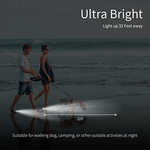 image for Vergissm Rechargeable Headlights for Croc, 2 PCs Small LED Lights for 