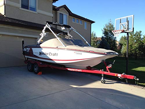Roadblock Uc1700 Impact-Absorbing Urethane Industrial Wheel Chock, Orange, 8.5" Length X 7.5" Width X 6.25" Height (1-Piece) #TOP1