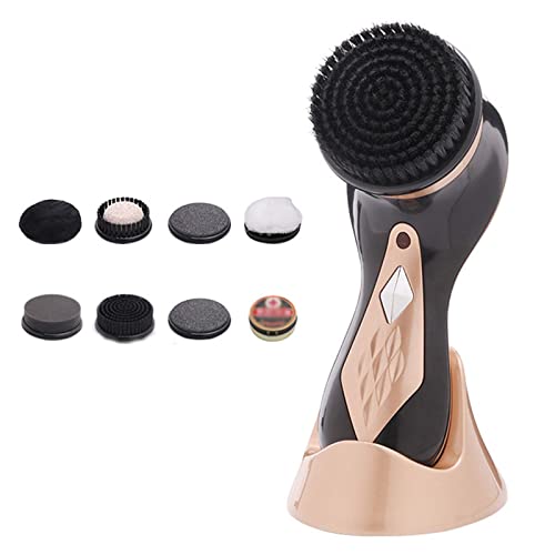 Spazzola per lucidascarpe elettrica, kit lucidante, spazzola per lucidascarpe elettrica Spazzola per lucidascarpe Pulitore per polvere Kit per la cura della pelle portatile per scarpe, borse, divano,