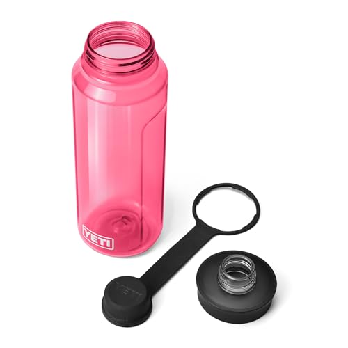 Image of YETI Yonder Water Bottle with Yonder Tether Cap, Lightweight, Leakproof and BPA-Free