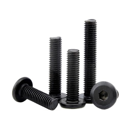 KIZUNA Tools 10��/���b�g M3 M4 M5 M6 M8 �� �Y�f�| CM ��^ �t���b�g �Z�p �Z�p���t�� �Z�p�l�W �Ƌ�l�W �R�l�N�^ �W���C���g�{���g(40mm x10pcs,M5)