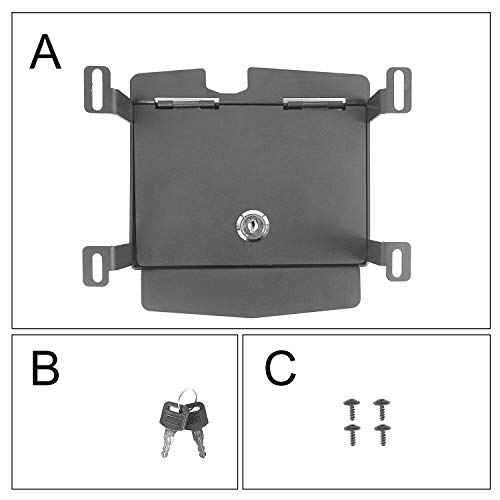 u-Box JL Wrangler Locking Storage Console Safe Box Security Interior Accessories for 2018 2019 2020 2021 2022 2023 2024 2025 Jeep Wrangler JL & JLU Unlimited by u-Box - Image 8