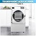 BeisttDry Vacuum Freeze Dryer Machine, 13.2 LBS/Batch Food Freeze Drying Lyophilizer Machine with 5-Layer Trays, Built-in Compressor, Industrial Fruit and Vegetables Vacuum Freeze Dryer