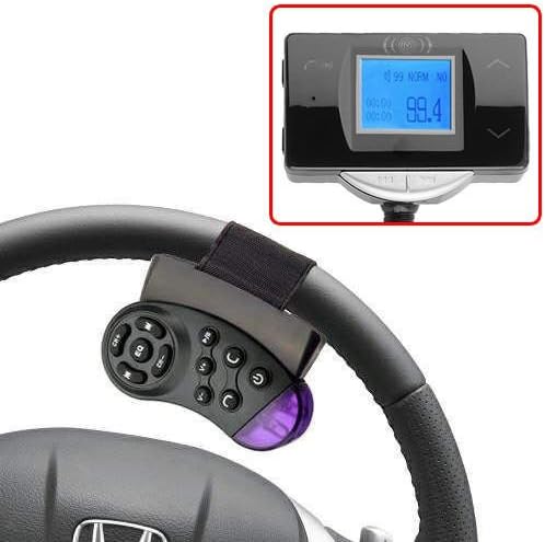 EinCar Bluetooth FM Transmitter display showing the FM frequency 99.4 MHz.