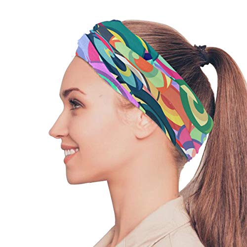 Moyyo Eyeballs Face Sun Dust Mask Bandanas Seamless Elastic Head Wrap Neck Gaiter Magic Scarf Headband For Festivals Running Cycling Indoor Outdoor Sport #TOP7