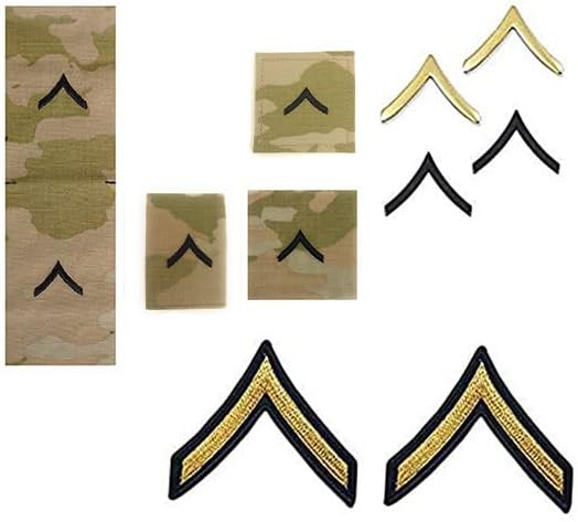 U.S.Army Private Rank Bundle Male E-2