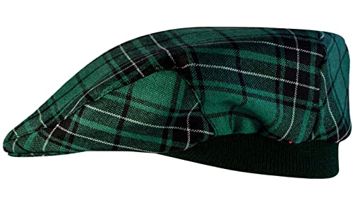 Casquette plate tartan MacLean Hunting taille unique avec bande élastique