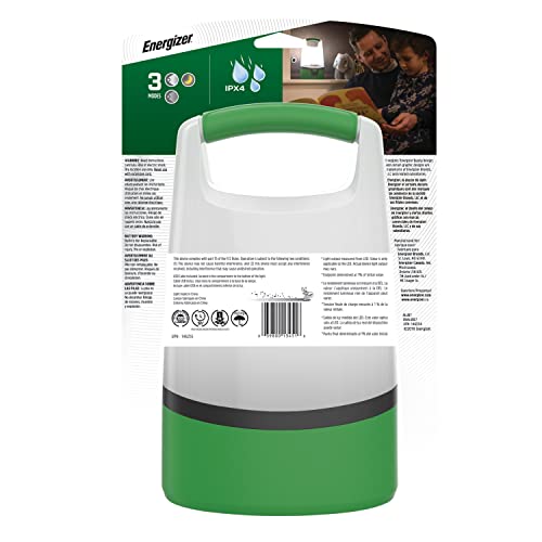 Energizer Rechargeable Led Lantern, Bright Camping Lantern, Water Resistant Emergency Light With Micro-Usb Charging Cable, Pack Of 1, Bright Green #TOP7