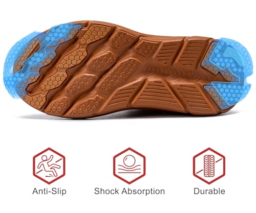 LARNMERN Military Tactical Work Boots Men Waterproof Hiking Boots Slip Resistant 6 Inches Combat Sneakers Motorcycle Shoes Wide Toe Box3