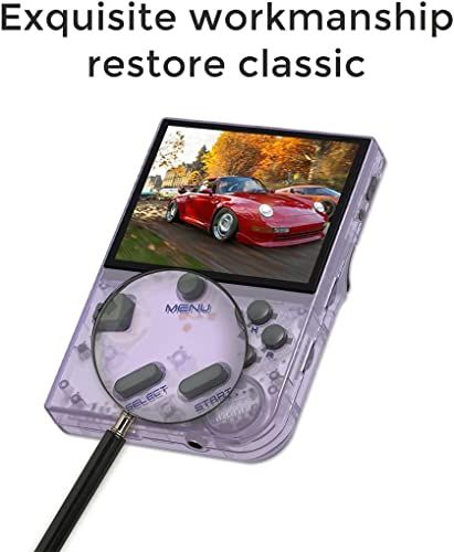 Rg35Xx Handheld Game Console With 5000 Games, 3.5Inch Ips Oca Screen Linux System Chip Cortex-A9 Portable Handheld Nostalgic Arcade Retro Game Machine, 64G, 2100Mah (Rg35Xx Purple) #TOP7