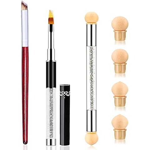 SILPECWEE Nail Ombre Brush Set Cover