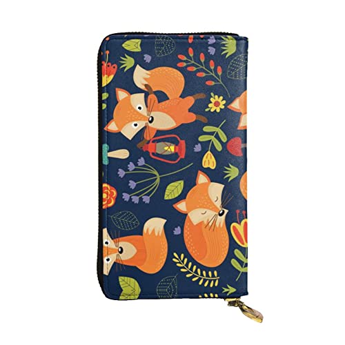 Portefeuille en cuir léopard pour ranger toutes vos cartes sans l'encombrer