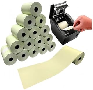 30 ROLOS - BOBINA PDV TÉRMICA 80X40 BRANCA
