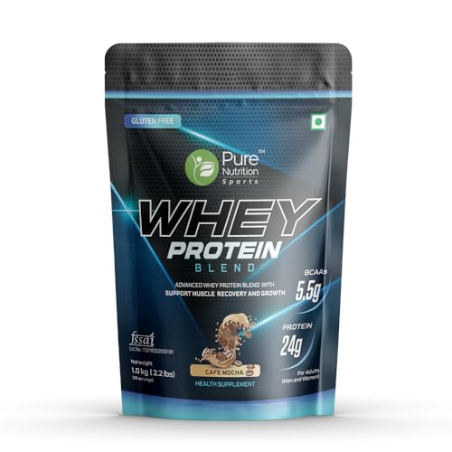 Pure Nutrition Sports Whey Protein Blend | 34 gm Pro Pure Nutrition Sports Whey Protein Blend | 34 gm Pro