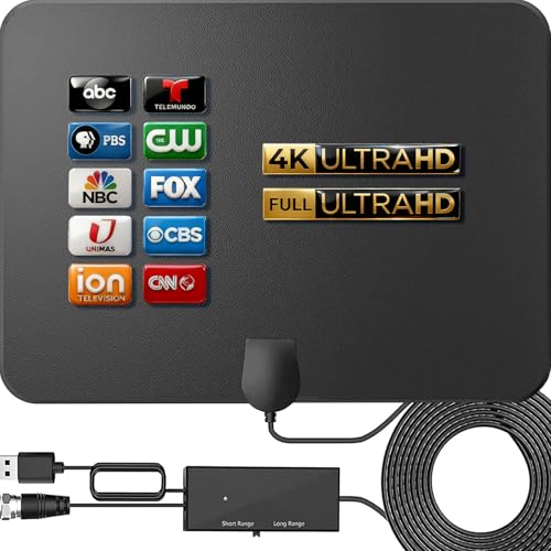 TV Antenna Indoor for Smart TV and All Smart TVs