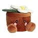Aurora® Adorable Palm Pals™ Junie Daisy™ Stuffed Animal - Fun Collectible Plush for Kids and Adult Collectors - Perfect for Decorating Rooms and Birthday Gifts - Brown 4.5 Inches