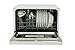 Magic Chef MCSCD6W3 6 Place Setting Countertop Dishwasher, White