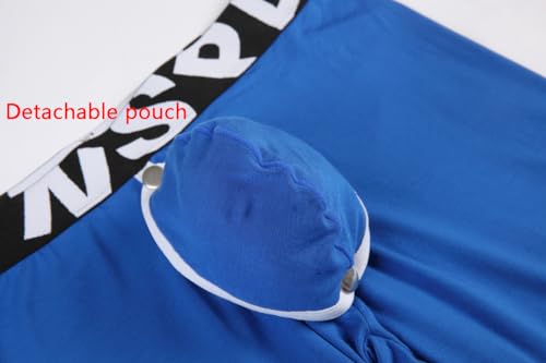 Men’s Removable Pouch Long Johns Thermal Underwear Pants Bottom Leggings4