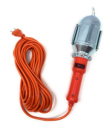 MGE - werklamp - werkplaatslamp - handlamp - licht - staaflamp - oranje - 10 m