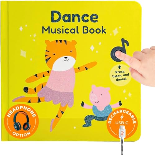 Cali's Books Dance to Classical Music Book Toddlers 1-3 Years Old - Nursery Rhymes Musical...