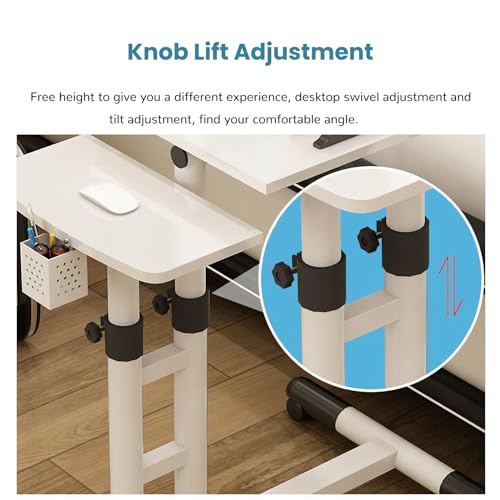 Tables de chevet et table d'appoint pour collation ou ordinateur portable - 5
