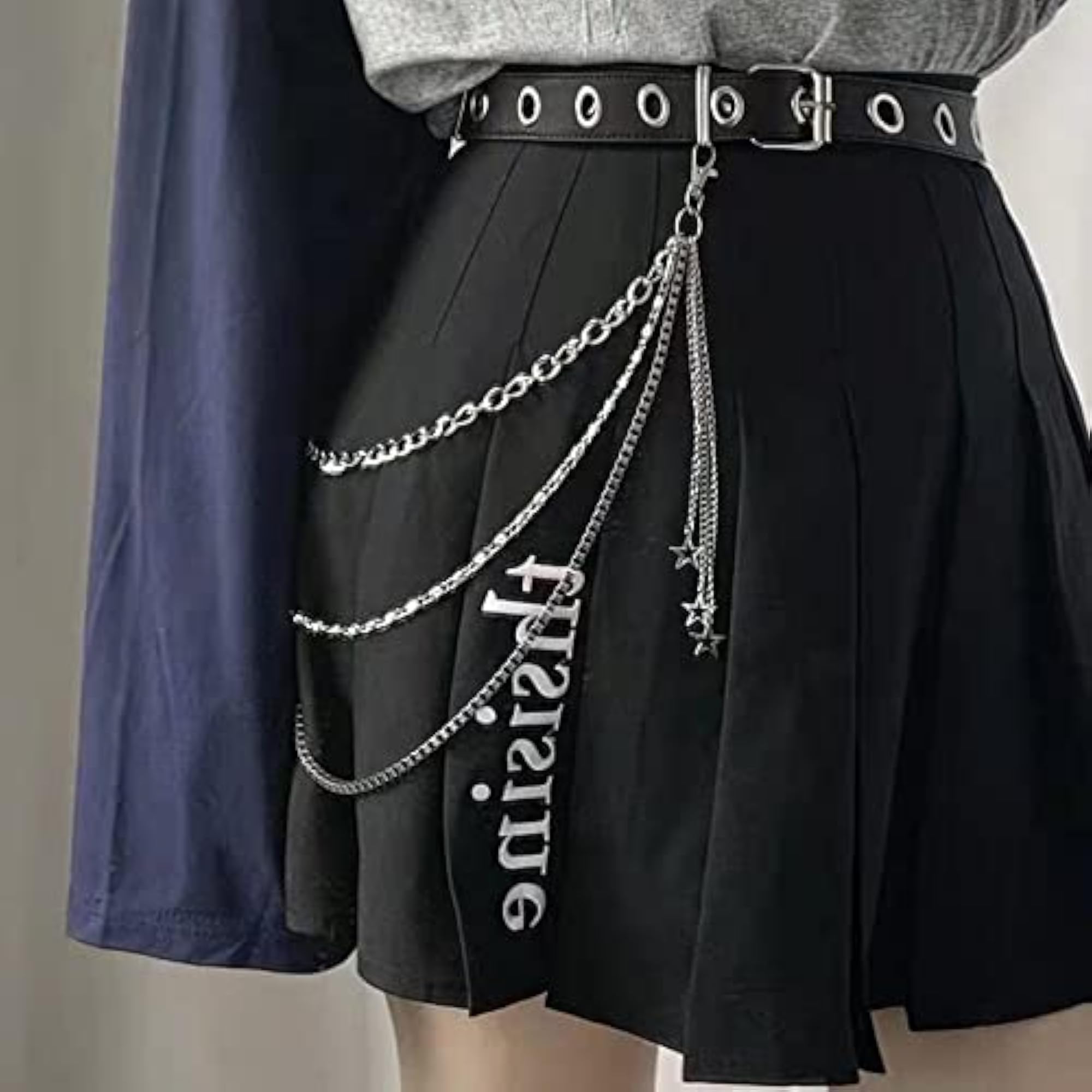 Vintage Harajuku Punk Pants Chain, Stylish Accessory