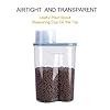 Pet Food Storage with Measuring Cup