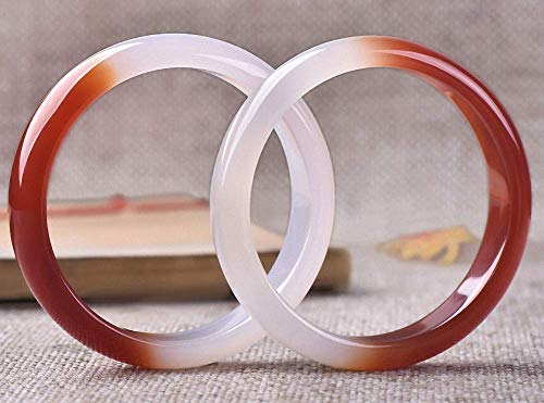 Image of Natural Agate Bracelet Bangle With Gift Box Free