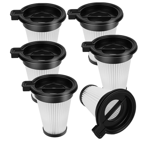 Filtres Wyze pour aspirateur sans fil : lot de 6 filtres HEPA lavables