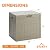 ZYJOYY 33 Gallon Resin Deck Box, Weatherproof Outdoor Storage Box for Patio, Garden, Pool, and Yard, Lockable Waterproof Bin for Tools, Cushions, and Accessories, Olive Grey