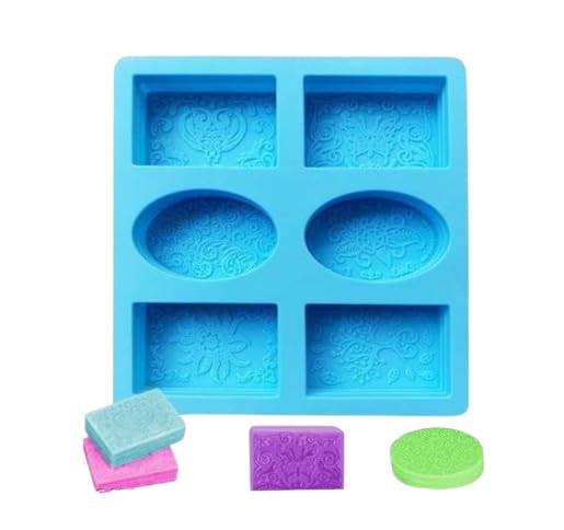 Silicone Soap Bar Mould | Flexible Soap Making Mold for Homemade Soaps-Soap Mold-8-image-44