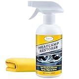 POLIXEL Headlight Cleaner Spray Instant Restoration for Yellowing, Oxidation & Foggy Haze Headlights Car Headlamp Cleaner & Restoration Kit Safe for Cars, Trucks, SUVs & Motorcycles – 6.8oz