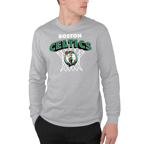 Junk Food NBA - Boston Celtics Nothing But Net Adult LS T-Shirt