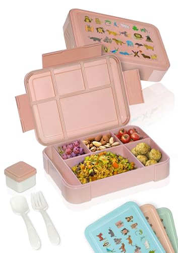 Deine Schulhelden Bento Box - Brotdose für Kinder - Bruchfeste,...