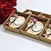 Personalized Handmade Wedding Favors, Rustic Tealight Favors with Dried Flowers for Guests, Bridal Showers & Engagements