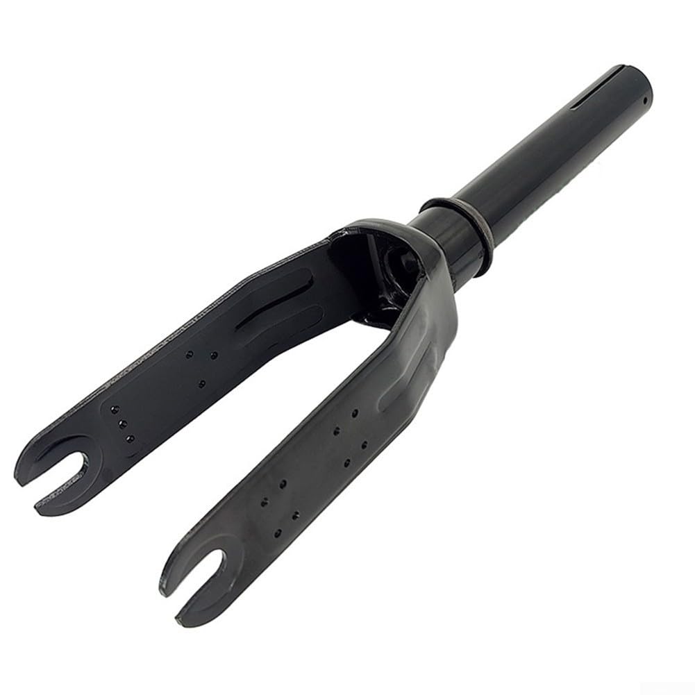 Eawfgtuw Horquilla delantera de aleación de aluminio para patinete eléctrico, accesorio de repuesto compatible con Xiaomi 4 Pro, horquilla negra de larga duración
