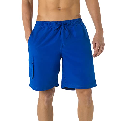 Dolfin Men's Basic Swimsuit Trunks - Solid Board Shorts