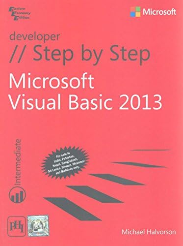 Microsoft Visual Basic 2013 Step by Step : Michael Halvorson: Amazon.in ...