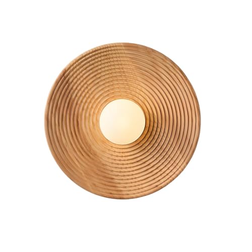 Luz de pared de madera para renovar la decoración de la sala de estar con estilo 6