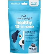 Healthy 12 in One by Ready Pet Go! |Glucosamine for Dogs | Multivitamin for Dogs | Joint Suppleme...