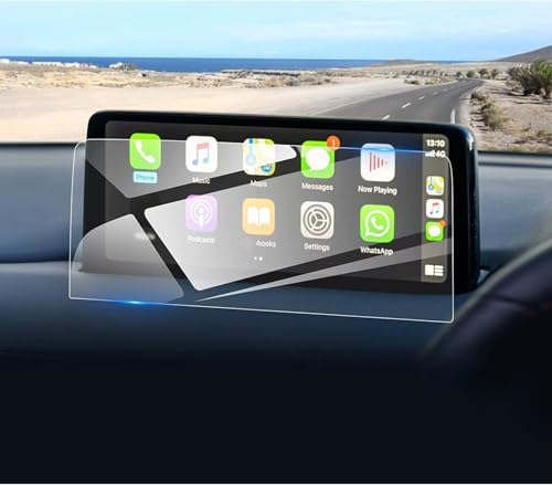 Protection écran GPS Mazda CX9 anti-rayures : verre trempé pour console 10,25"