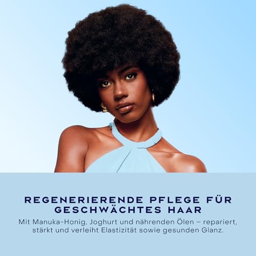 SheaMoisture Hydrate & Repair Conditioner mit Manuka-Honig & Joghurt - sulfatfreie Haarspülung mit Baobaböl und Sheabutter, ideal bei extrem trockenem und hitzegeschädigtem Haar - 1 x 384 ml