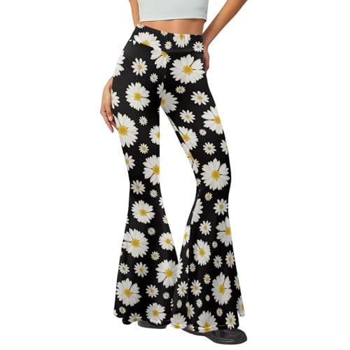 TODIYADDU Women's Yoga Pants Flared Leggings for Women Comfy Buttery Soft V Crossover High Waisted Butt Lifting Bootcut Pants2