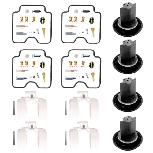 Kit Carburateur XJR1300 2003 Joint Flotteur et Pointeau 16QS1 Gicleur 110
