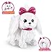 Pets Alive Lil' Paw The Walking Puppy by ZURU Interactive Dog That Walk, Waggle, and Barks, Interactive Plush Pet, Electronic Leash, Soft Toy for Kids and Girls