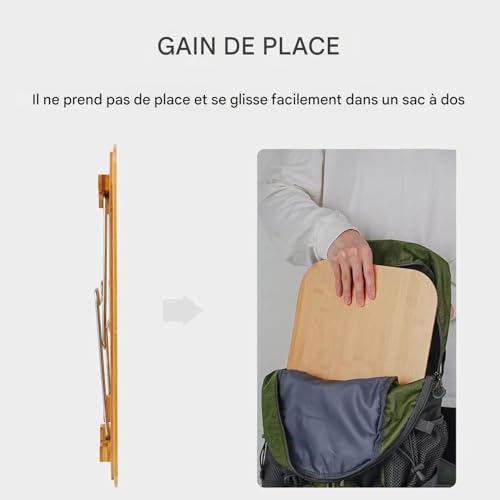 Table pliable camping stable pour éviter les repas instables en extérieur - 5