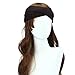 Produktbild HUIQING Gestreiftes gestricktes Stirnband für Damen Winter Ladies Bow Wide Elastic Headdress Wide Headband Zubehör