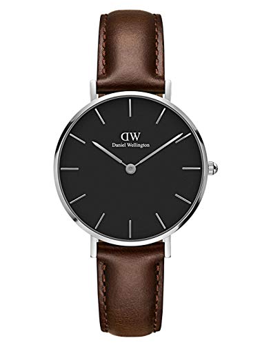 Preisvergleich Produktbild Daniel Wellington Damen Analog Quarz Uhr mit Leder Armband DW00100177