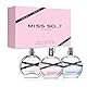 Miss SO...? Premium-Damenparfüm-Geschenkset, Starlet, Love Potion, Sugar Rush Eau De Parfum mit langanhaltendem Duft - Reisegröße Mini-Parfüm für Mädchen, Damen-Geschenksets (3 x 30ml)